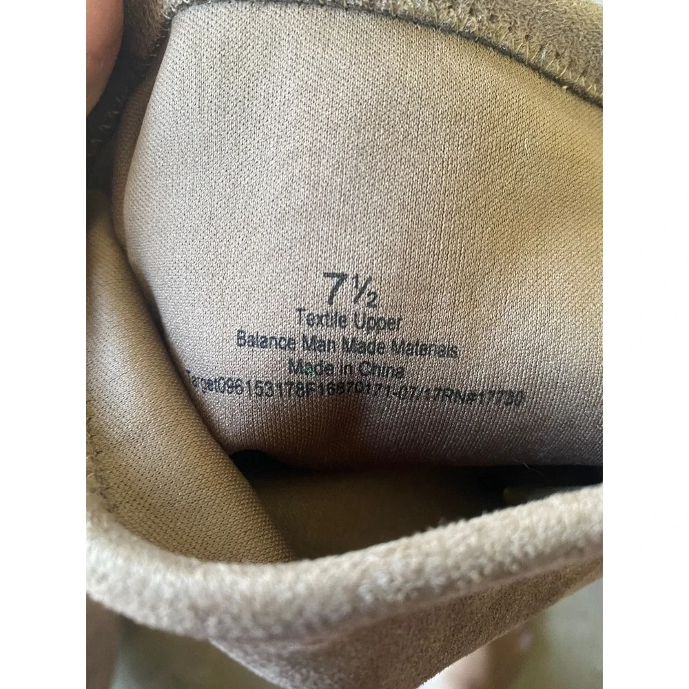 Target Women Taupe Faux Suede Over The Knee Block Heel Boots 7.5 096153178F